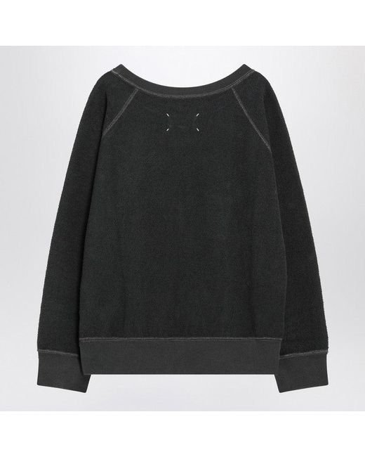 Maison Margiela Black Faded Sweatshirt for men
