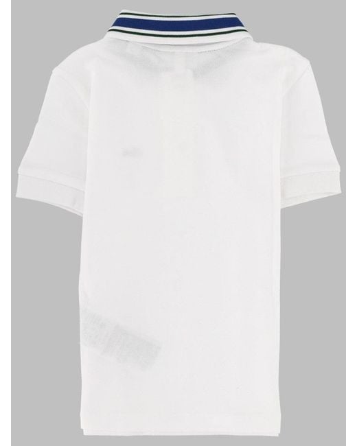 Lacoste Blue Polo Con Logo