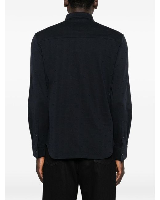 Emporio Armani Black Shirts for men