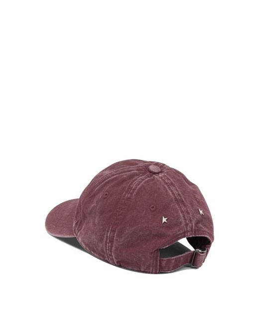 Golden Goose Deluxe Brand Purple "Journey" Baseball Cap