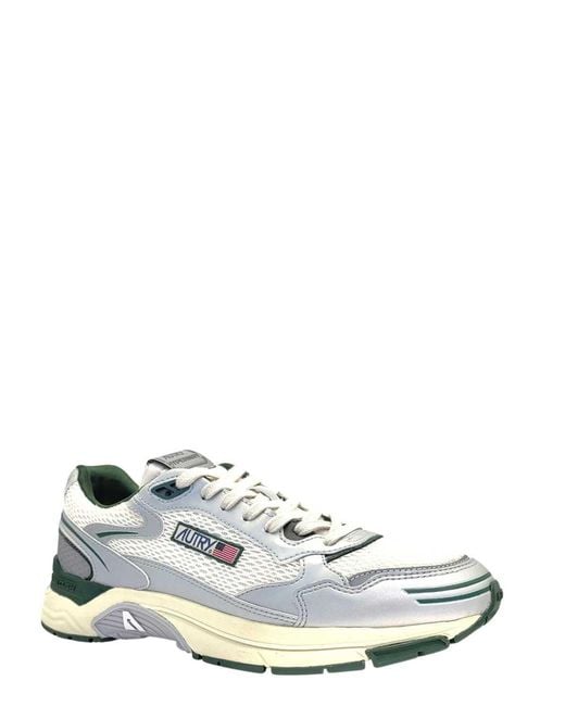 Autry White Hyperway Low Mv16 Mesh/Mirror/Whisper/Mountain