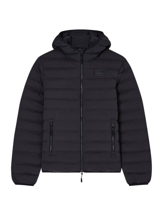 Abrigos Negro EA7 de color Blue