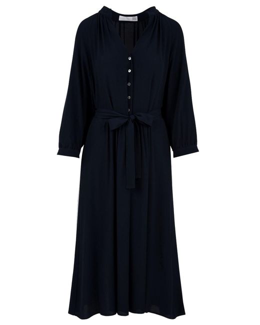 Douuod Jurken Blauw in het Black