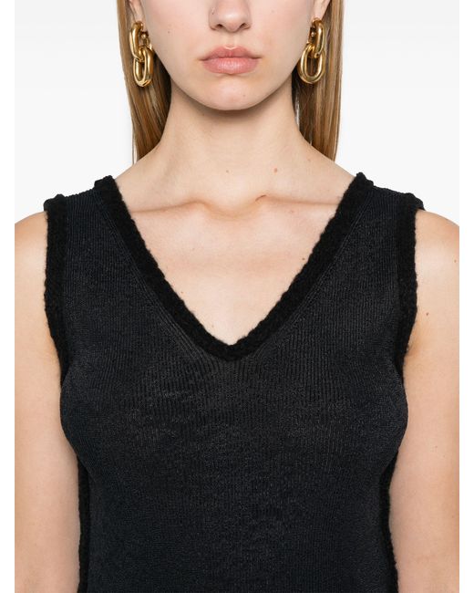 Our Legacy Sleek Mini-Jurk in het Black