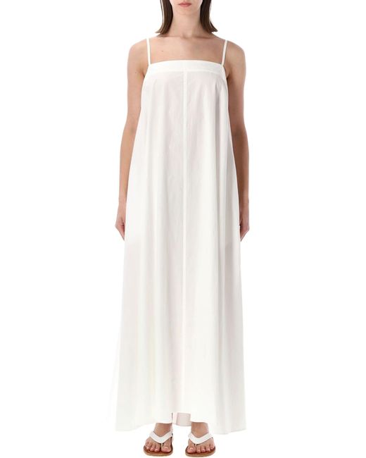 Studio Nicholson White Effortless Elegance Mini Dress