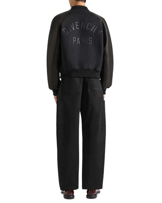 Givenchy Bomberjack Met Panelen in het Black