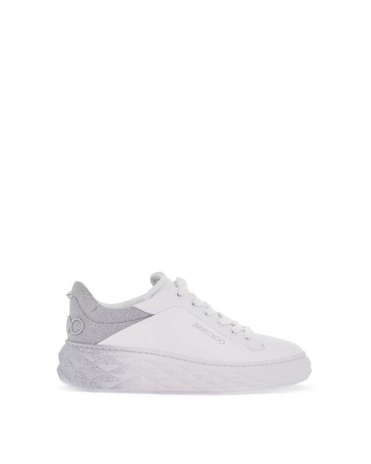 Sneakers Diamond Maxi/F Ii-Donna di Jimmy Choo in White