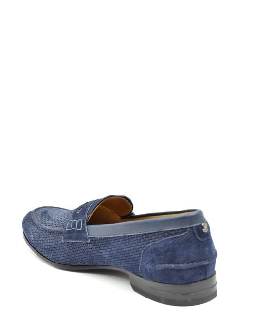 Brimarts Blue Moccasins