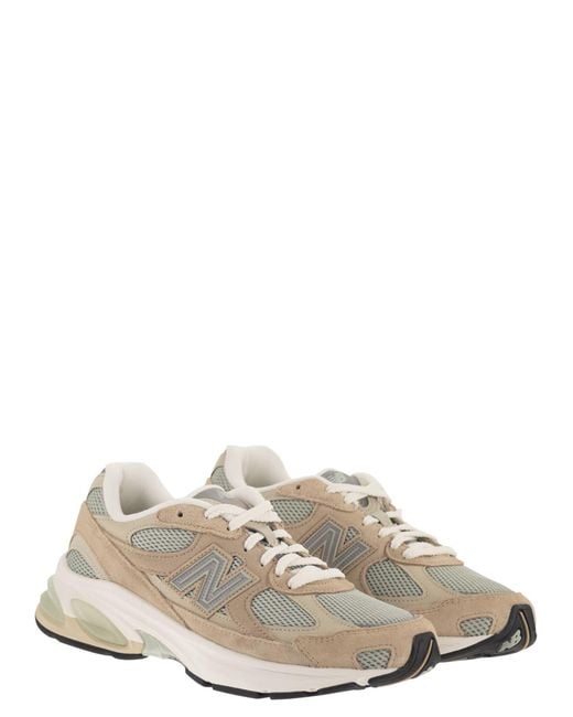 New Balance White U2010 Trainers With Side Logo