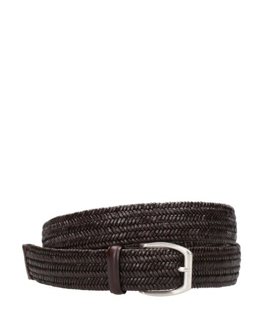 Orciani Black Belts for men