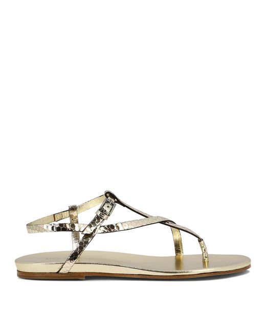 Roberto Del Carlo Metallic "Dytt" Sandals