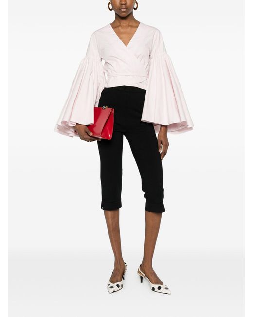 Jacquemus Pink Le Cache Coeur Paysan Top