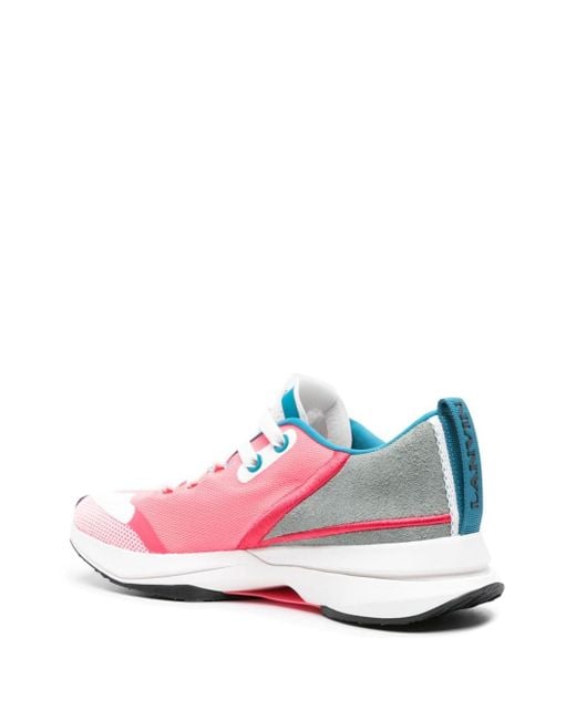 Lanvin Pink 'Runner' Sneakers for men