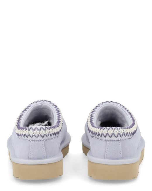 Ugg White Leather Flats