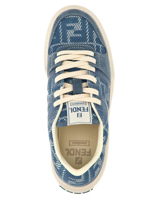 Fendi Blue Match' Sneakers