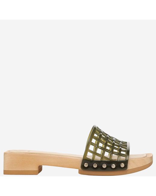 Vince Green Wooden Sole Sandals