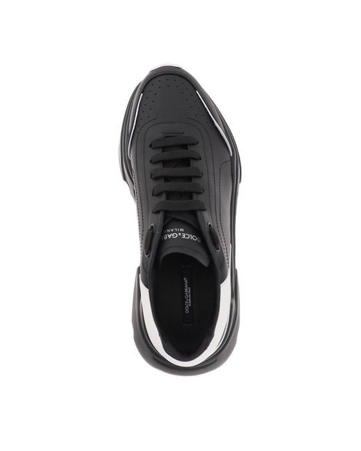 Leather Daymaster Sneakers Dolce & Gabbana pour homme en coloris Black