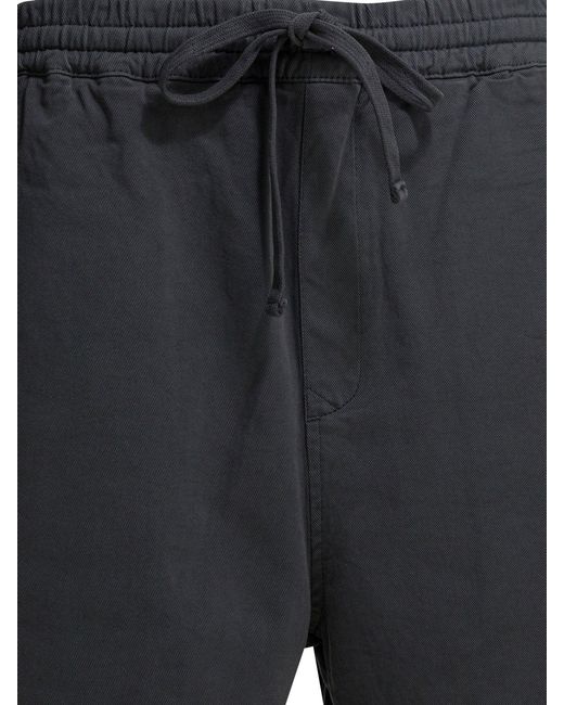 Carhartt Black "Floyde" Sweatpants Short for men