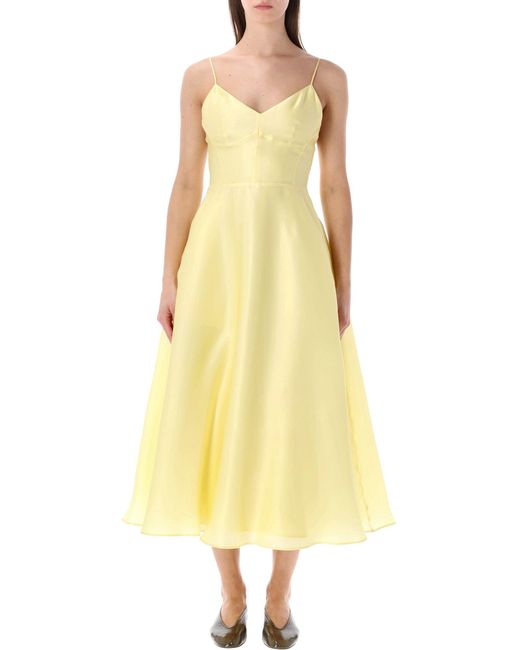 Alberta Ferretti Jurken Geel in het Yellow