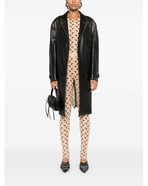 MARINE SERRE Moon Print Top in het Natural voor heren