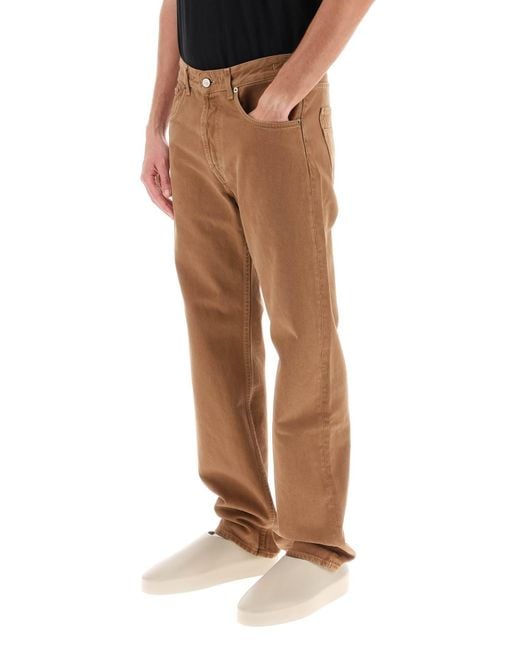 Le de nìmes fresa jeans réguliers Jacquemus pour homme en coloris Brown
