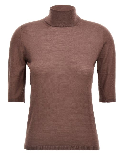 Max Mara 'cecina' Turtleneck Trui in het Brown