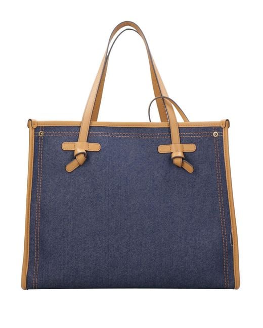 Borse Denim+Pelle di MARCELLA in Blue