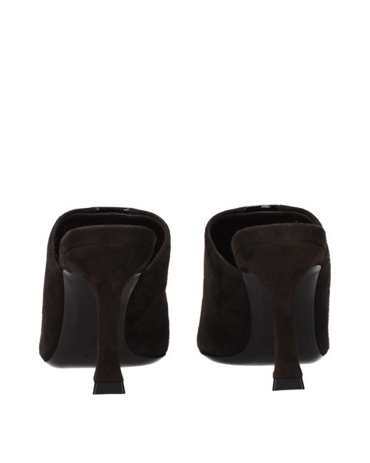Ferragamo Black Sophye Sandals Suede