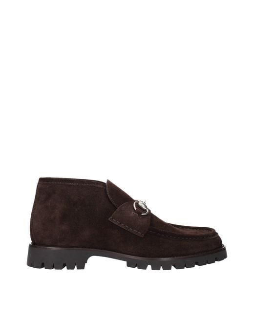 Gucci Brown Suede Boots/Cocoa