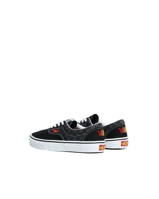 Vans White Sneaker "Era (Flame Logo Repeat)