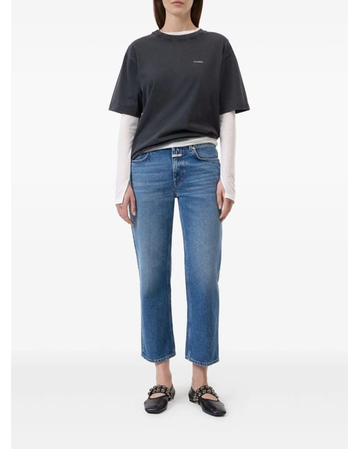Closed Blue Relaxed T Shirt