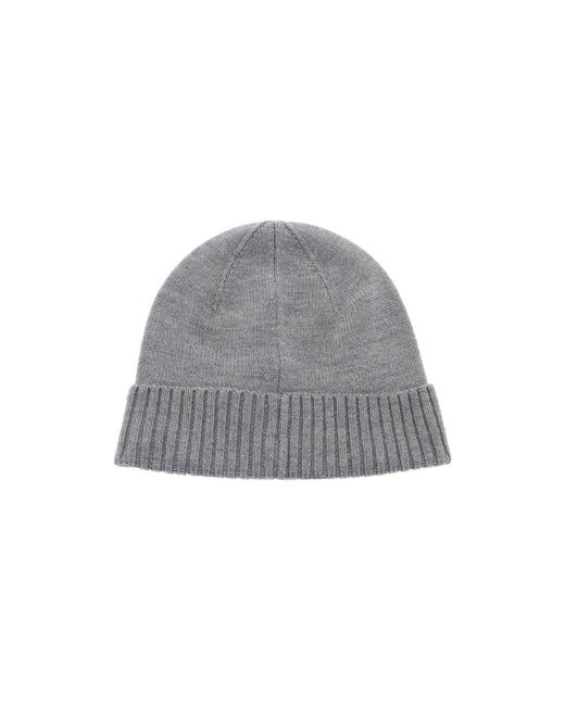 Polo Ralph Lauren Gray Woolen Beanie Hat for men
