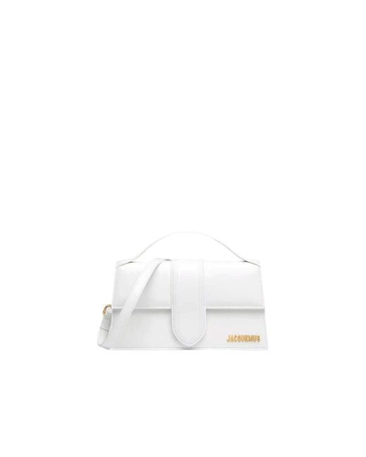 Jacquemus White Le Grand Bambino Umhängetasche