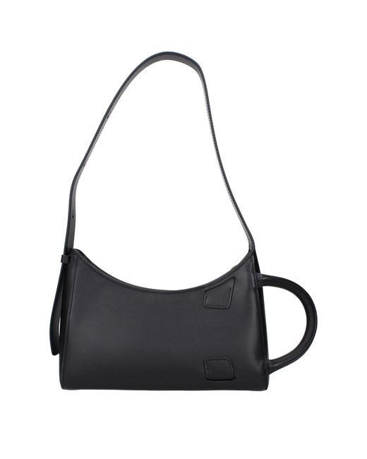 Boyy Black Leather Shoulder Bag