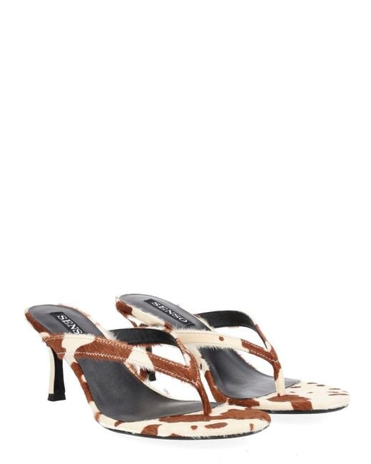 Senso Brown Sandalo "Farah" Con Tacco