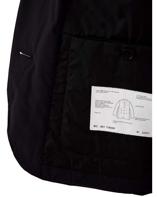 Aspesi Black Jacken blau