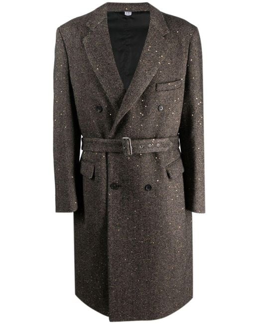 Winnie NY Gray Wool Coat for men