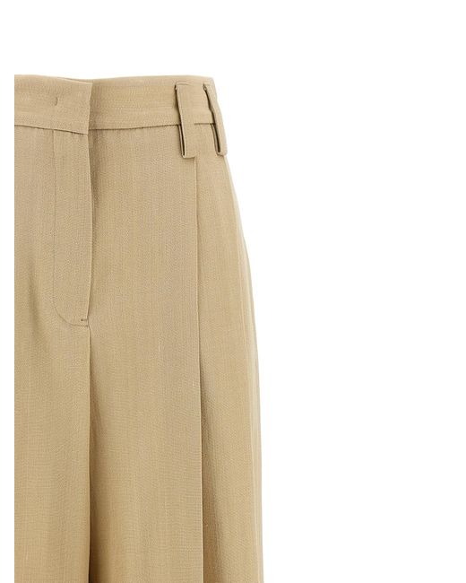 Jil Sander Natural '100 Aw 36' Pants