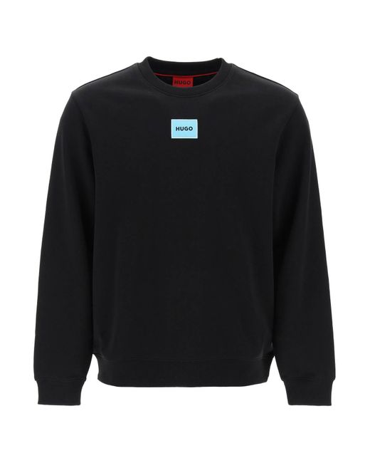 HUGO Diragol Light Sweatshirt in het Black voor heren
