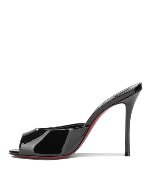 Christian Louboutin Black Heeled Shoes