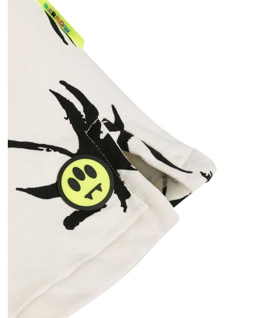 Barrow White Sweatshorts