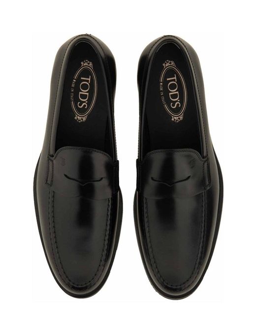 Tod's Black Mocassino