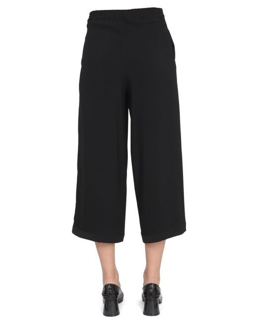 Stefano Mortari Black Cropped Pants
