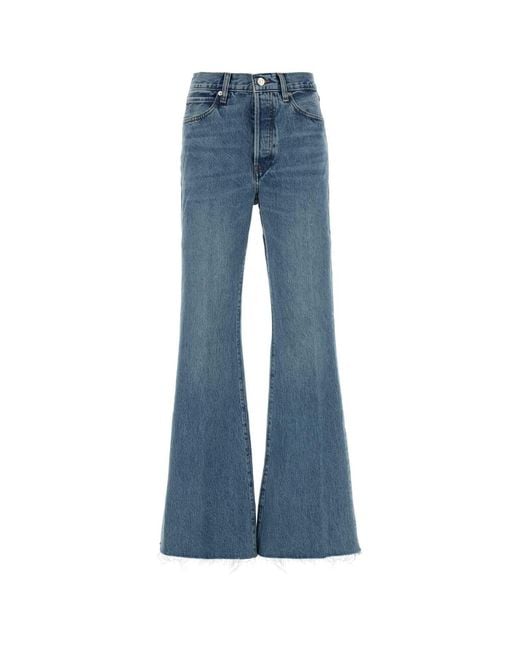 FRAME Blue Denim The Lax Jeans