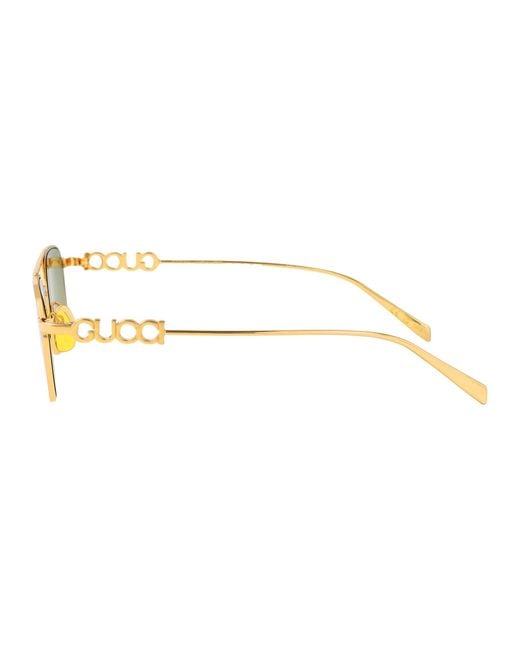 Gucci Green Sunglasses