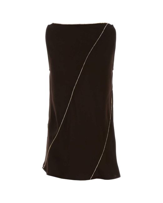 Jil Sander Black Top 131 W Chain