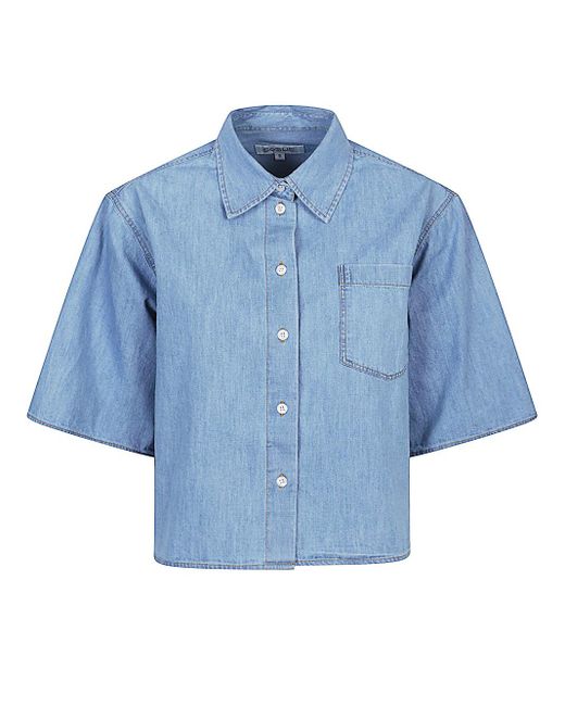 Camicia Di Cotone di SOSUE in Blue