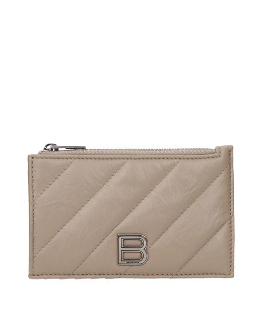 Balenciaga Gray Wallets And Wallets