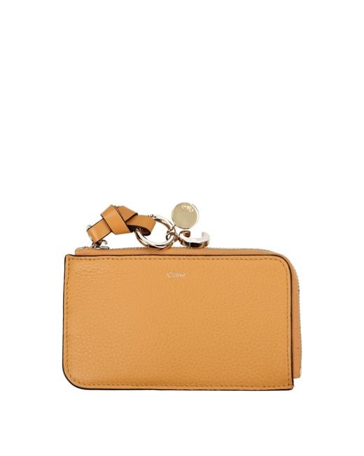 Donnas Portafoglio di Chloé in Natural