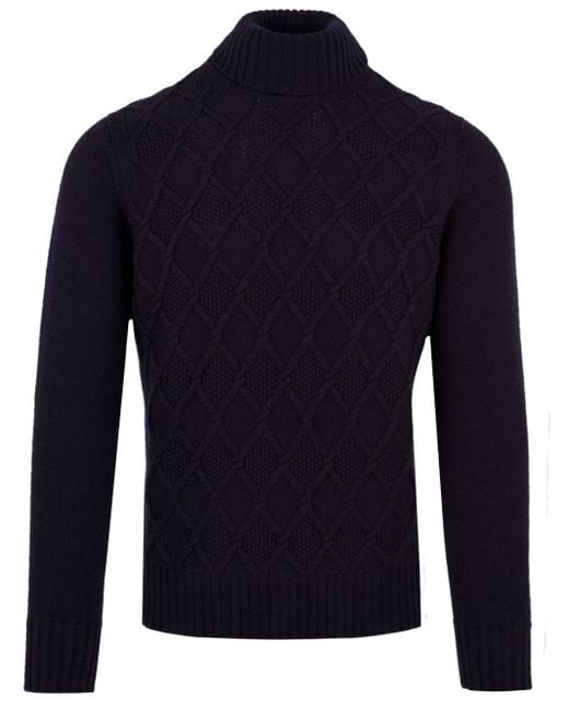 Drumohr Pullover in Blue für Herren